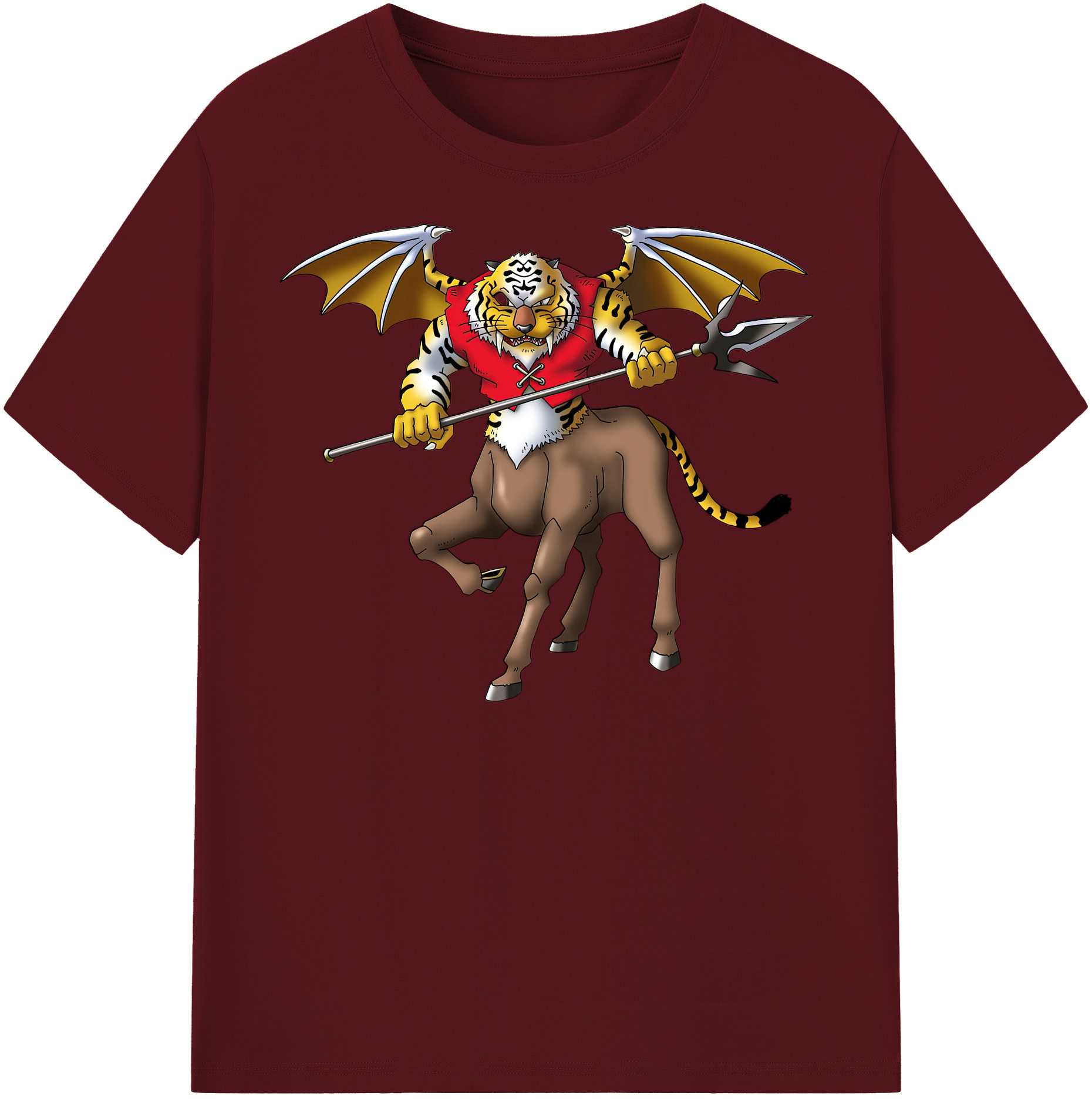 （画像用） ドラゴンクエスト Doragon Kuesuto Dragon Quest 綿100％半袖Tシャツ（フロントプリント）